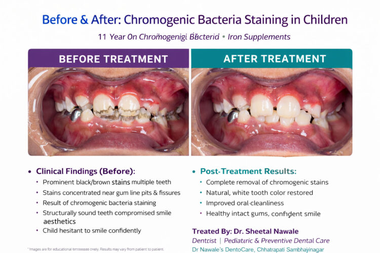 Chromogenic Bacteria Staining in Children Chh Sambhajinagar (Aurangabad)
